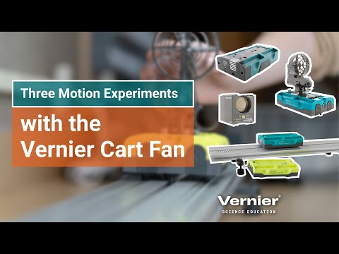 Motion Three Ways: Experiments with the New Vernier Cart Fan