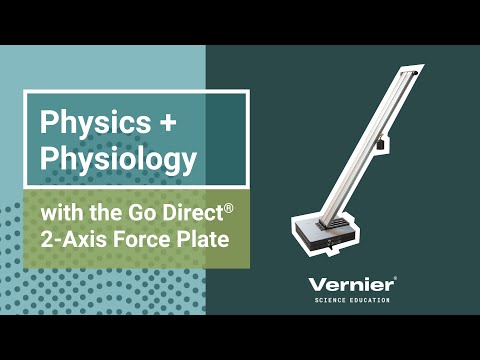 2-Axis Force Plate Fundamentals for Physics and Biomedical Science