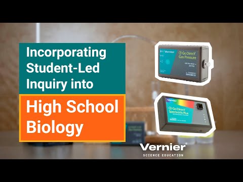 Student-Led Discovery: Incorporating Inquiry into High School Biology Using Vernier Technology