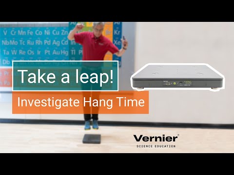 Take a leap! Investigate Hang Time with Go Direct® Force Plate