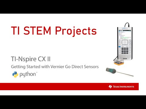 Getting Started with the CXII and Go Direct Sensors