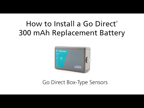 Go Direct® Battery Replacement Box Type Sensors