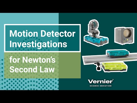 Two Ways to Explore Newton’s Second Law with the Go Direct Motion Detector