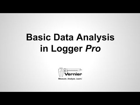 Basic Data Analysis in Logger Pro