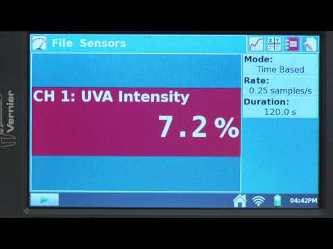 UV Sensors - Tech Tips with Vernier