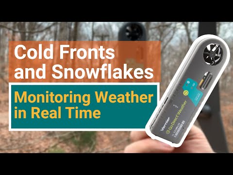 Cold Fronts and Snowflakes: Monitoring Weather in Real Time