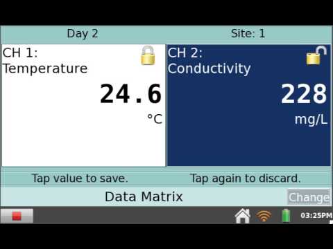 Data Matrix with LabQuest 2