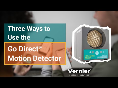 Maximizing Motion: Getting to Know the Go Direct® Motion Detector