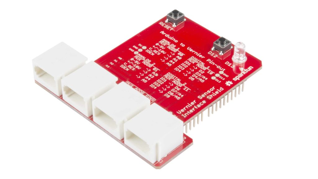 Vernier Arduino Interface Shield Vernier Vernier Arduino Interface Shield Vernier