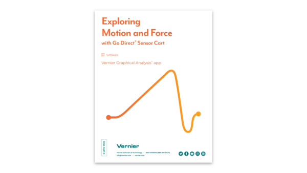 Exploring Motion and Force with Go Direct Sensor Cart book cover