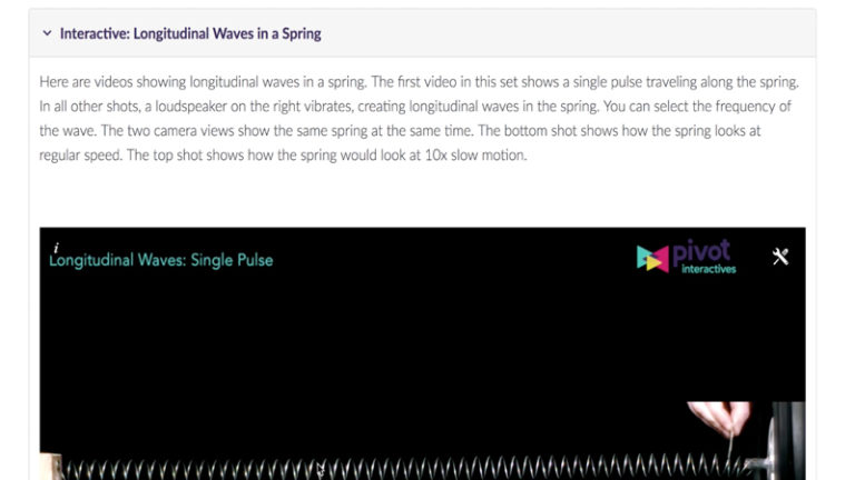 Pivot Interactives Applying Standing Wave Concepts To Longitudinal Waves Vernier