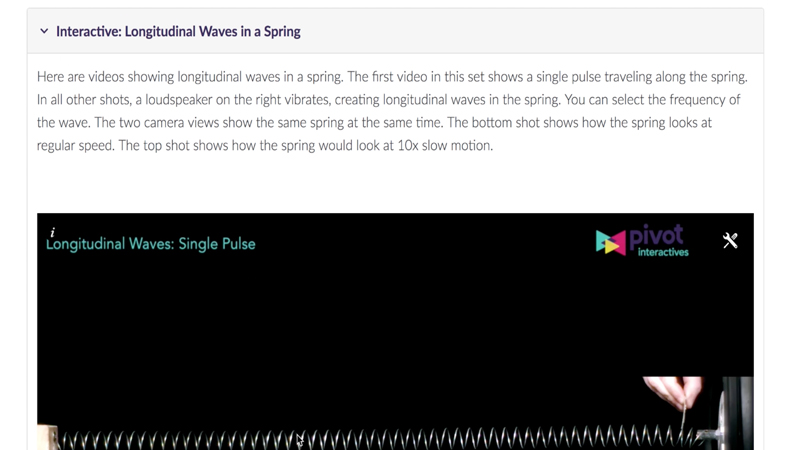 Pivot Interactives: Applying Standing Wave Concepts to ...