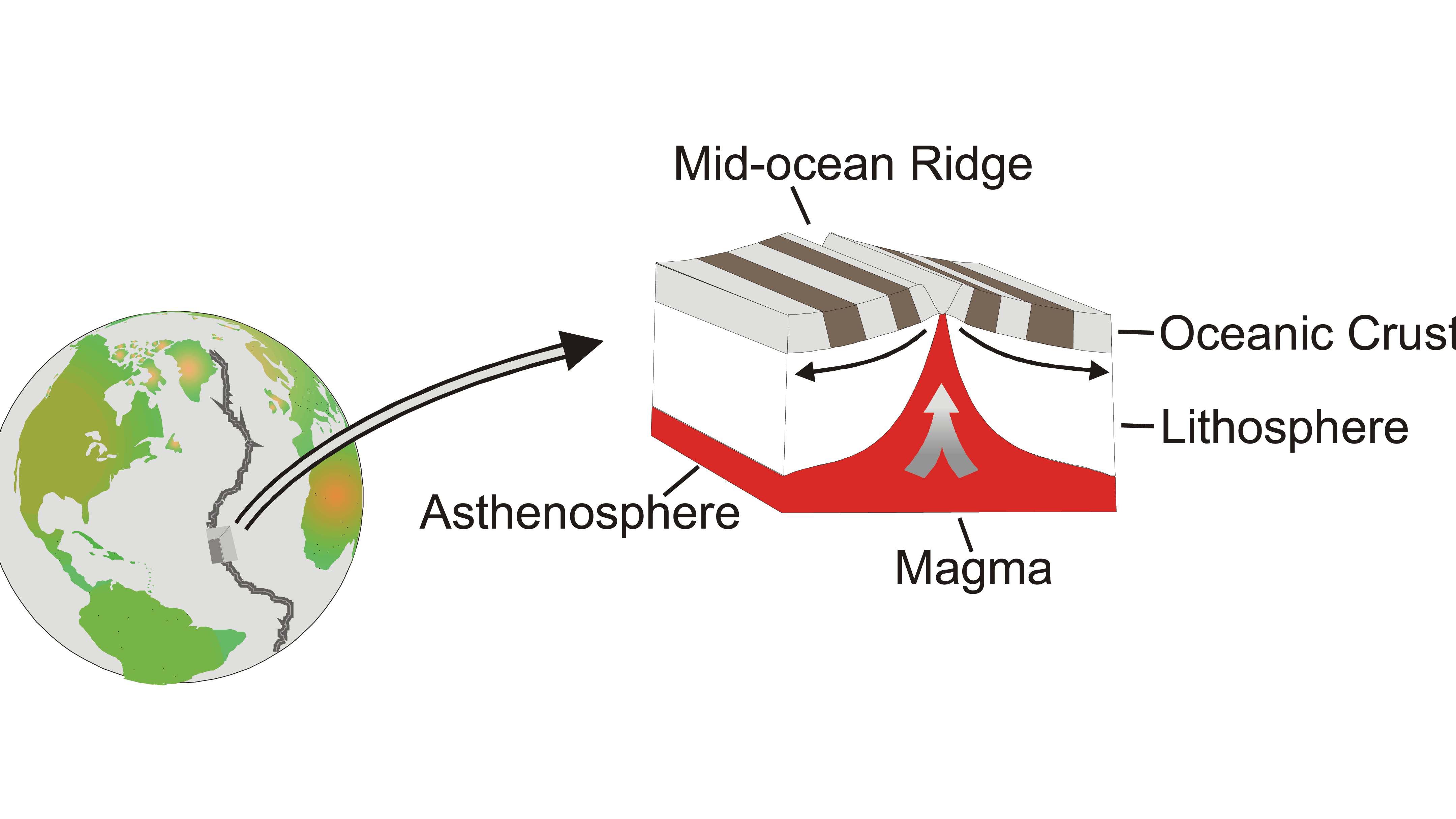 How Does Seafloor Spreading Support Plate Tectonics Floor Roma 