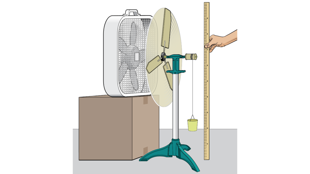 Energy Transformation > Experiment 1 from Wind Energy Explorations