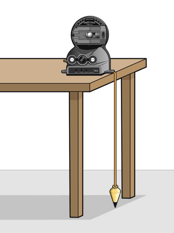 Projectile Motion (Projectile Launcher) > Experiment 8B from Physics