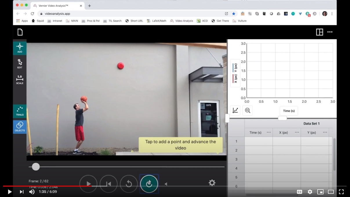 Getting Started with Vernier Video Analysis Vernier