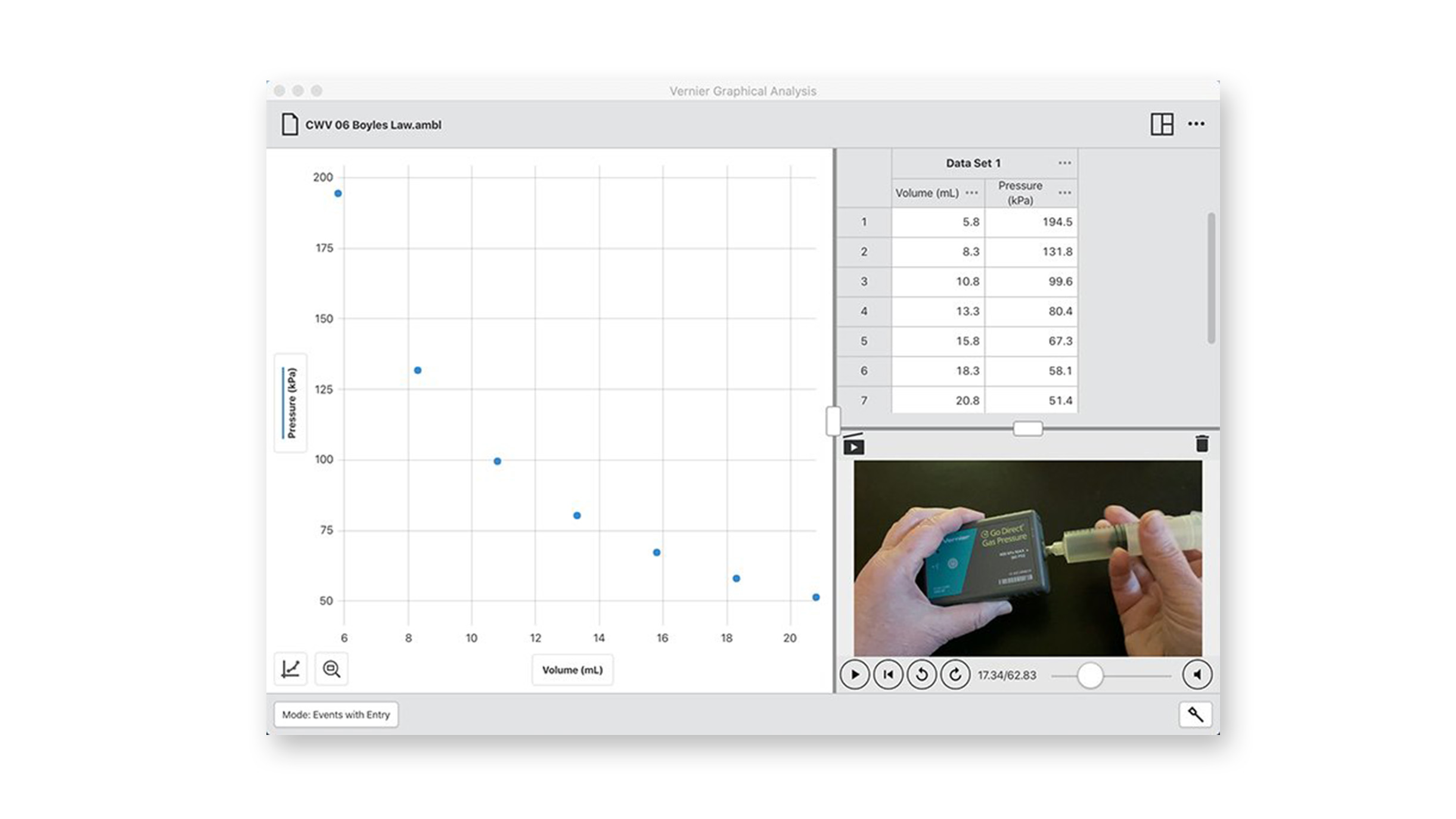 Vernier Graphical Analysis® - Vernier