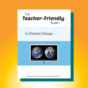 Illustration of cover art for The Teacher-Friendly Guide to Climate Change