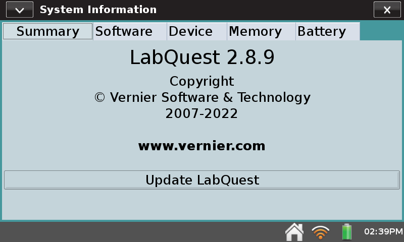 2.8.9 Sys Info