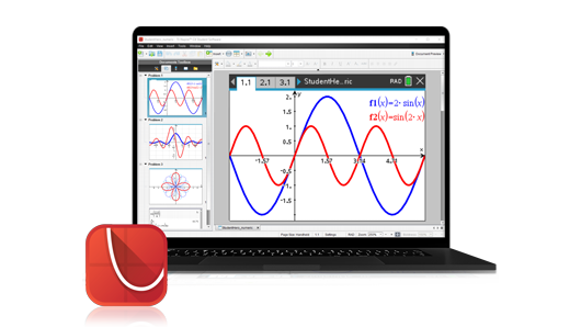 TI-Nspire CX II Online Calculator - Single 1 Year Subscription