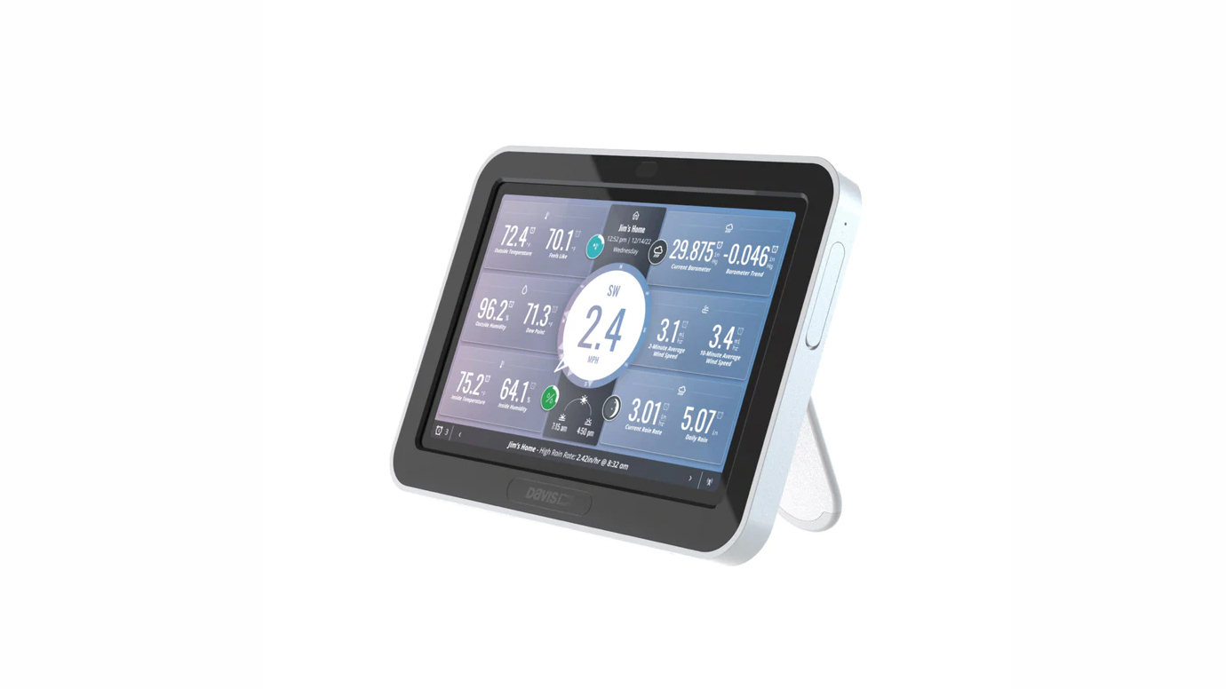 Davis WeatherLink Console Vernier