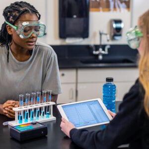 Food chemistry experiment with Go Direct SpectroVis Plus and Spectral Analysis app